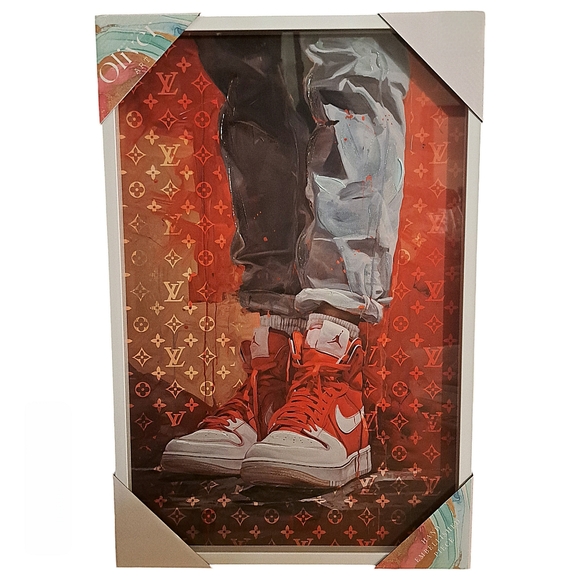 Oliver Gal Louis Vuitton & Nike Fashion Canvas Art - Picture 1 of 1